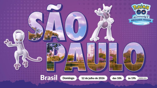 Pokémon GO Fest Global 2026 traz Mega Mewtwo e estreia de Zeraora ao jogo