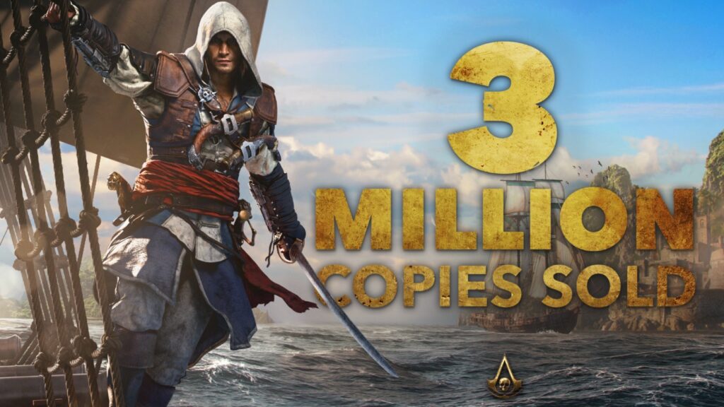 Assassin’s Creed Black Flag Resynced ultrapassa 3 milhões de cópias vendidas na primeira semana