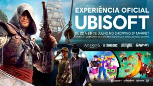 Ubisoft abre loja pop-up em São Paulo com produtos oficiais e atrações para fãs de suas principais franquias