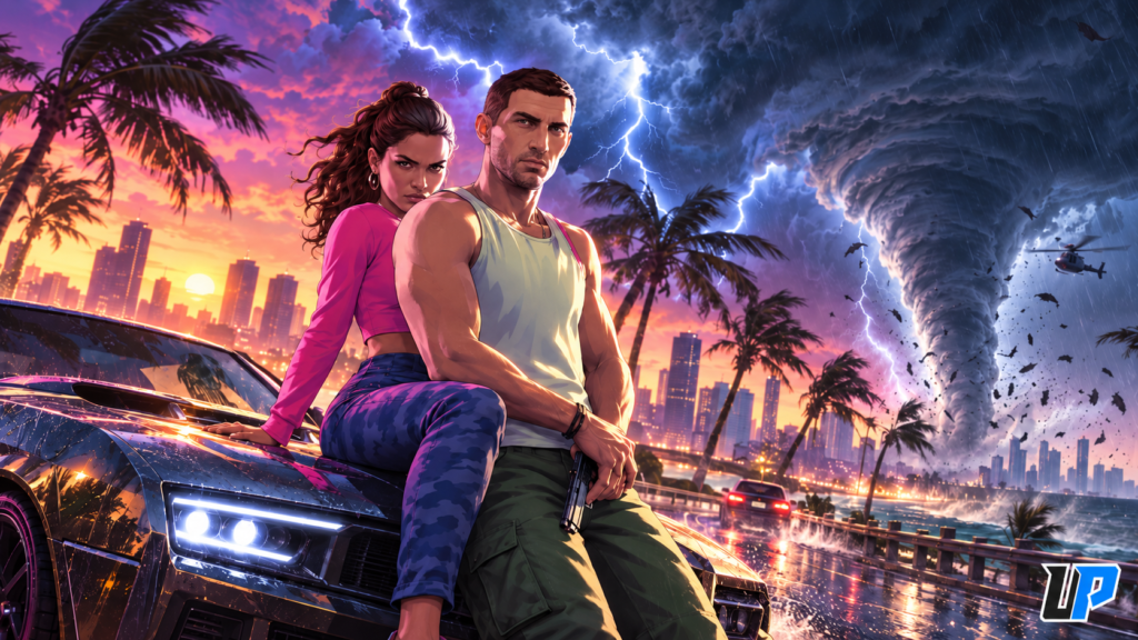 GTA 6 terá furacões, tempestades tropicais e clima dinâmico avançado em Leonida
